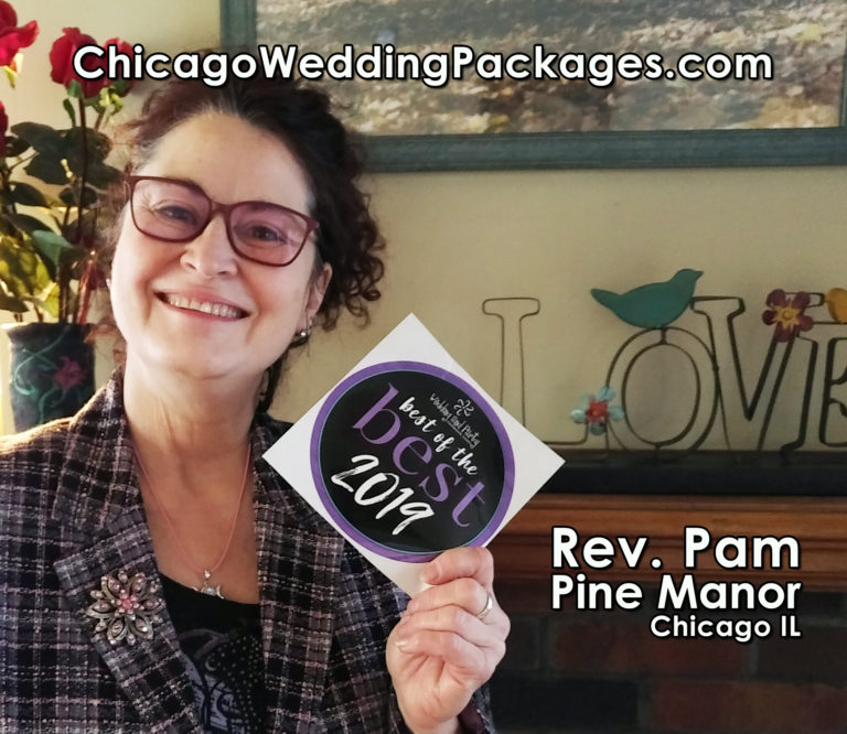 Wedding Officiant Chicago, Rev Pam